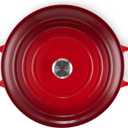 Le Creuset Enameled Cast Iron Round Dutch Oven, 13.25 qt., Cerise