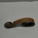 Women Western Belt with Heart Embossed Buckle Vintage Brown Belt for Jeans Pant Dress Cowgirl Cowboy Belts (Fit Waist Size:34''43'')