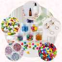 BigOtters 30 Grids Diamond Painting Storage Containers, Portable Bead Art Organizer Case with Lids for Crafts, Jewelry DIY