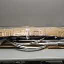 3 Bow 4 Bow Bimini Top Boat Cover,600D Solution Dyed Polyester,2 Support Poles& 4 Adjustable Straps Included (Grey)