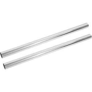 2pcs Straight 2.25" OD 35" Length Mandrel Exhaust Pipe 2.25 Inch Tube Pipe T304 Stainless Steel Universal Fit Durable Material