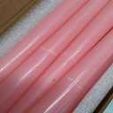 Set of 8 10 Inch Tall Pink Taper Candles, Dripless Unscented Decorative Colored Skinny 0.76 Inch Wide Candlesticks for Home Party Dinner Table Decoration