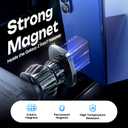 LISEN Magnetic Phone Holder for Car, Car Phone Holder Magnetic with Upgraded Clip & Ultra 6 Strong Magnets, Magnetic Car Phone Mount Magnet for Car Automobile Cradles, Soporte de Telefono para carro