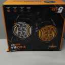 Auxbeam V-Ultra Series 5" 172W Side Shooter Offroad Fog Lights, Amber DRL Function 3 Modes, 270 Degree Wider Range, 20400LM Round LED Pods Light Bar with Protective Covers, Pair