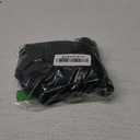 Girls Turtleneck Dance Leotard for Ballet, Lace Neckline, Full Front Lining, Hollow Back (10-12 Years, Black)