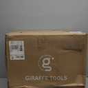 Giraffe Tools Retractable Garden Hose Reel 1/2 Inch x 130 ft, Super Heavy Duty, Any Length Lock, Slow Return System, Wall Mounted and 180 Deg Swivel Bracket