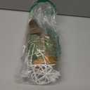 Essential Oil Diffuser Hand Blown Glass Aromatherapy Diffuser - Ultrasonic Cool Mist Scent Aroma Diffuser, Whisper Quiet with Auto Shut-Off, Timer Setting &7 Colors Night Light for Home (Brown Rock)