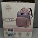houscly Diaper Bag Backpack with Changing Station: Pink Baby Bags for Girls Boys New Mom Gifts Paaleras Para Bebe Baby Girl Newborn Essentials Must Haves Baby Shower Gifts Baby Registry