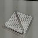 Rabenda 12 Pcs Rug Tape, Non Slip Rug Pads Grippers for Hardwood Floors and Tiles, Reusable Carpet Tape for Area Rugs, Double-Sided Adhesive Rug Stickers Keep Corners Flat (Black)