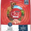 Purina One +Plus Dry Dog Food for Large Adult Dogs High Protein, Real Chicken - 31.1 lb Bag best by sep 2026