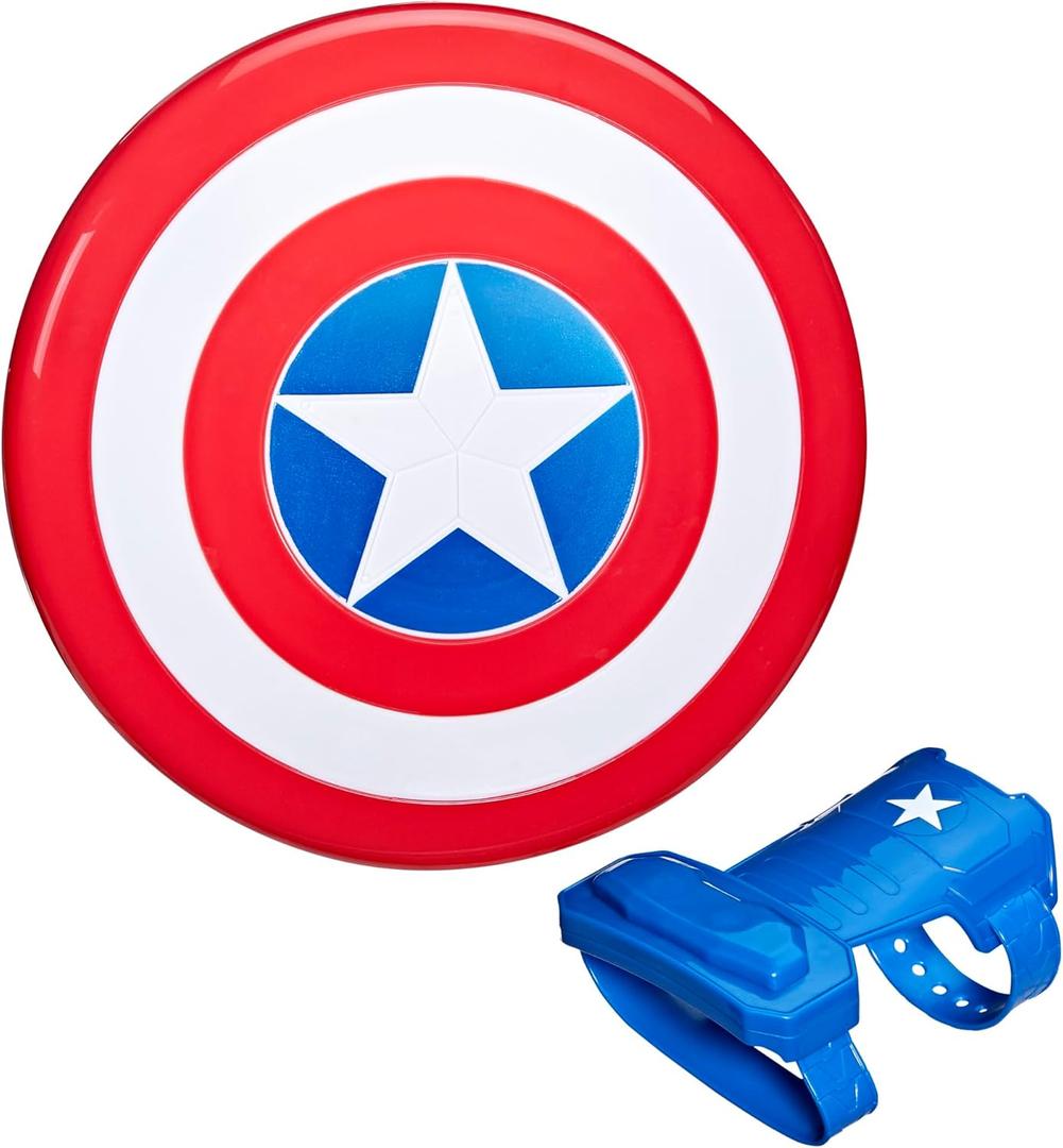 Marvel Avengers Captain America Magnetic Shield & Gauntlet 2-Piece Toy Figure Set