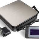 Fuzion Digital Shipping Scale 88lb  0.1oz, Durable Stainless Steel Postal Scale with Tare, 4 Weighing Modes, Shipping Scale for Packages, Postage Package Scale with AC Adapter