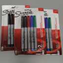 Bulk Buy: Sanford Sharpie Ultra Fine Point Color Assortment 5/Pkg-Red Blue Green 2 Black (3-Pack)