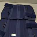 Rolyan Knee Immobilizer, Blue Tri-Panel Knee Brace, 20" Short, Large