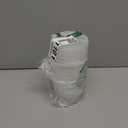 PLASTICPRO 6 Pack Twist Cap Food Storage Containers with Clear Screw on Lid- 4 oz Reusable Meal Prep Containers - Small Freezer Containers Microwave Safe Clear Plastic Food Storage