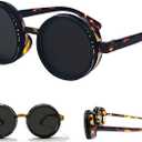 Hand Made Nd-400 9 Gears Round Polarized Adjustable Dimming Men Sunglasses women Filter Diving Fishing