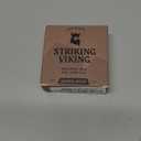Striking Viking Mustache Wax & Comb Kit - 2 Oz, Medium/Strong Hold, Sandalwood Scent, 1 Pocket Comb - Mustache Grooming Kit for Men - Moisturize, Tame & Style - Non-Greasy, with Beeswax