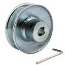 AB300-1/2 Single Groove Web Sheaves, v Belt Pulley 3" OD 1/2" bore,Motor Pulley Carbon Steel for A B 5L 4L V-Belts