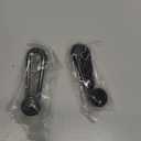 Interior Window Crank Handle Pair Set Black for Various Toyota Models - 1973-2017 Tundra Yaris Matrix Tacoma Corolla Camry Sienna T100 Previa 4Runner MR2 Pickup