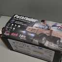 RC Military Truck, 1:16 Scale Remote Control Car with Camera, All Terrain Rock Crawler Off-Road Truck, 2.4GHz Army Transport Vehicle with 2 Rechargeable Batteries for Adults, Blue