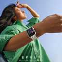 Original Milanese Loop Band Compatible with Apple Watch 38mm 40mm 41mm 42mm 44mm 45mm 46mm 49mm - Women & Men Magnetic Closure Adjustable Metal Strap for iWatch Series 11 10 9 8 7 6 5 4 SE2 3 Ultra2 3