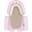 COOLBEBE Upgraded 3-in-1 Babybody Support for Newborn Infant Toddler - Extra Soft Car Seat Insert Cushion Pad, Perfect for Carseats, Strollers, Swings (Pink)