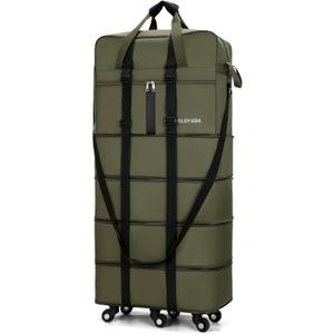 43.5 Inch Expandable Extra Large Suitcases with Wheels (Green), 43.5 x 21 in x 11 in inch