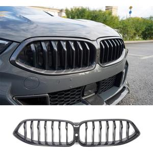 For BMW 8-Series G14 G15 G16 2019+Carbon Fiber Front Grille Grill