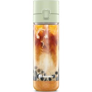 BobaMate 25 oz Reusable Boba Cup & Tumbler with Lid, Straw, & Handle  Iced Coffee, Smoothie, Iced Matcha Cup  Spill-Proof, Shatter-Resistant, BPA-Free  Honeydew