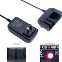 Elefly 9.6V-18V Compatible with Black & Decker Battery Charger 90556254-01, Compatible with Black and Decker 18V 14.4V 12V 9.6V NiCad & NiMh Battery HPB18 HPB18-OPE HPB14 HPB12 HPB96