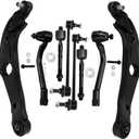 Front Lower Control Arm w/Ball Joint Tie Rod Sway Bar for Hyundai, for Kia