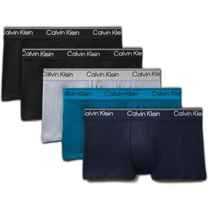 Calvin Klein mens Micro Stretch 5-pack Low Rise Trunk (M)