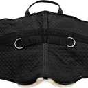 Werner Christ Horse Bareback Pad IBERICA Plus treeless Saddle in Spanish Style, Made of Real Sheepskin in Natur, Size Full