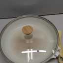 Nonstick Ceramic Saute Pan 12-Inch, 5QT Non-toxic Deep Frying Pan Skillet with Lid, Healthy No Teflon Cookware, Stay Cool Handle, Induction Compatible, PFAS Free