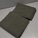CCS Waterproof Canvas Tarp Cover – Heavy Duty Duck Cloth, Waxed Canvas Tarpaulin with Rustproof Brass Grommets for Camping, Construction, Equipment & Outdoor Use (Olive Drab, 6x8 Ft)