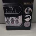 Foot Spa Electric Rotary Massage, Collapsible Foot Bath with Heat, Bubble,Temp Control, and 24 Motorized Shiatsu Massage Balls, Pedicure Foot Spa for Feet Relaxation (Blue)