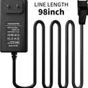 29V 2A Power Supply Cord for Recliner and Lift Chair, AC/DC Switching Adapter for Power Recliners, Limoss Okin and Adjustable Bed