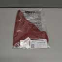 Amazon Essentials Women's Side Tab Bikini Swimsuit Bottom (Large, Brick Red)