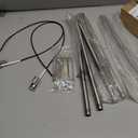 Grill Replacement Parts for Charbroil Performance 4 Burner 463354021 463365522 463353021 463351021 463351221, G327-2100-W1 Burner, G325-0002-W1 G428-5102-W1 Heat Tent, Igniters, Crossover Tube