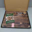 Walnut Wood Cutting Boards for Kitchen, Large Chopping Board Double Sided, End Grain Cutting Board with Handle, Charcuterie Butcher Block for Meal Prep & Serving with Gift Box, 17"13"1"