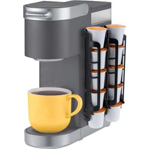 STORAGENIE K Cup Holders, Coffee Pod Holders for Keurig, Kcup Holders, Space Saving K pod Storage | Organizer, Perfect for Counters Small Space, 2 pack