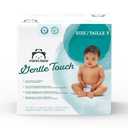 Amazon Brand - Mama Bear Gentle Touch Diapers, Size 3, 168 Count (4 packs of 42)