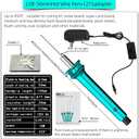 2 x Electric Hot Wire Cutter 5CM length Hot melt Pen, Hot Electric Cutter Kit, Styrofoam Hot Hot Wire Cutting Pen for Amateur DIY Heat Cutting Engraving Art Making handmade (50mm, Blue)