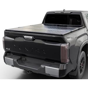 Hard Folding Truck Bed Tonneau Cover |CFHT-027|Fits 2007-2021 Toyota Tundra 6' 7" Bed 78.7"