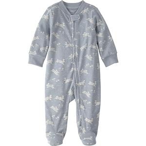 little planet by carter's unisex-baby Sleep and Play Made With Organic Cotton 9 Months Color: Blue Bunnies