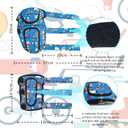 Kids Soft Knee and Elbow Pads, Children Protective Gear, Suitable for Boys and Girls Bike Ski Roller Skateboard