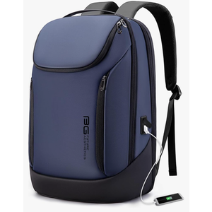 BANGE Business Smart Backpack Waterproof fit 15.6 Inch Laptop Backpack with USB Charging Port,Travel Durable Backpack
