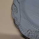 Spsyrine Antique Blue Charger Plates Set of 6, 13" Chargers for Dinner Plates, Wedding, Banquets, Party