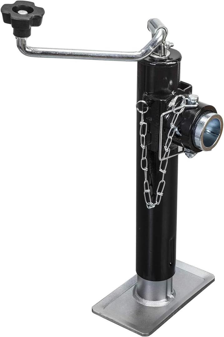 Big RED 2000 LBs Capacity Weld on Pipe Mount Swivel Trailer Jack, ATR39003R