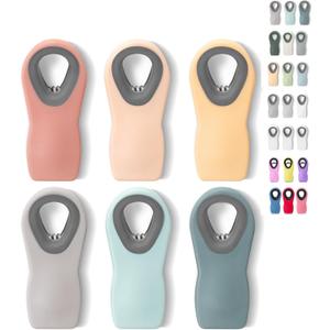 Mr. Pen Magnetic Chip Clips - 6 Pack Muted Morandi Chip Bag Clips for Food Packages